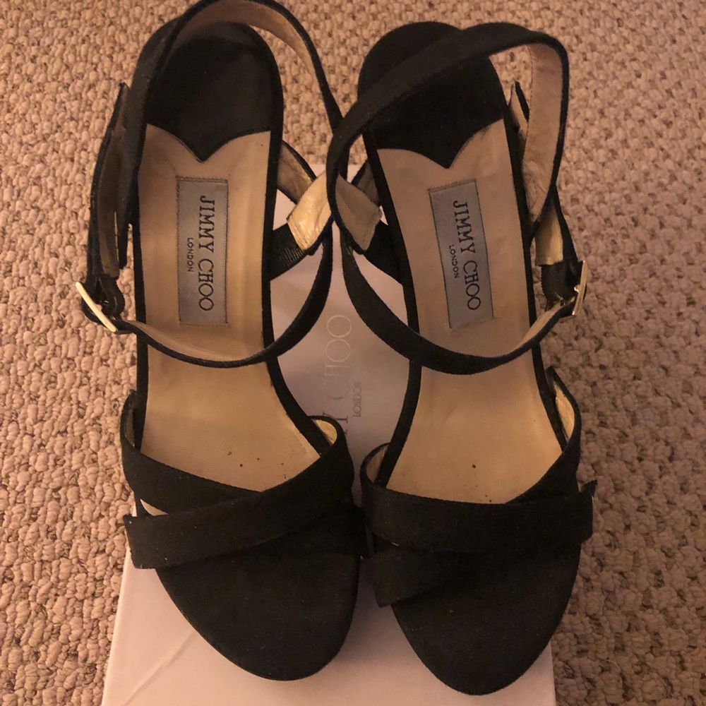 Authentic Jimmy Choo Black Heels